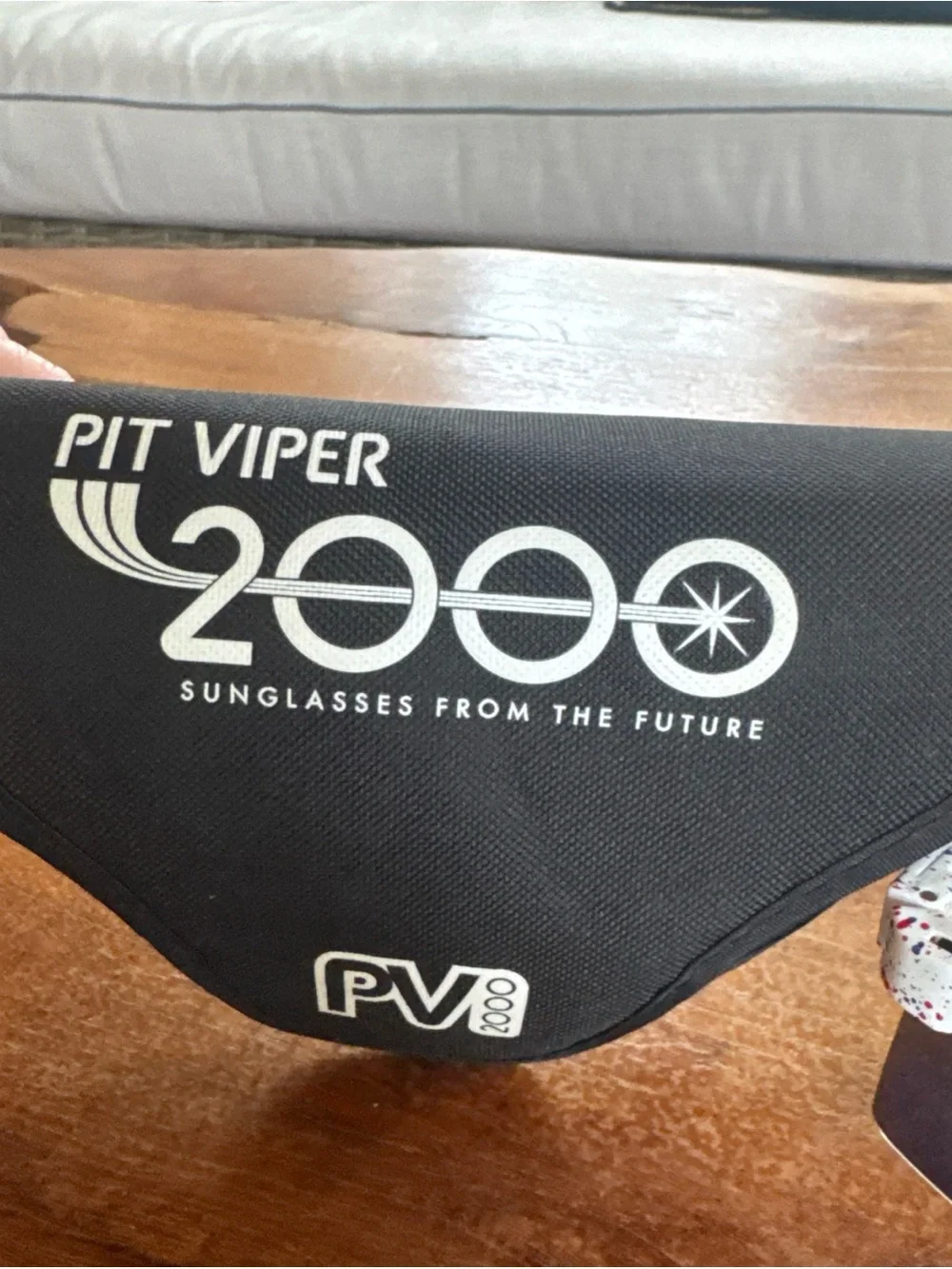 Pit Viper The Merika Original 2.0 HDPV Polarized Blue Sunglasses Sports Case